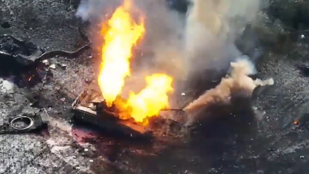 T-72B Attack in Ukraine