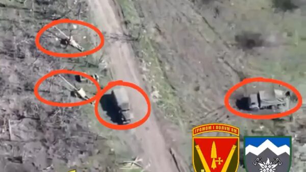 Ukraine Artillery Attack